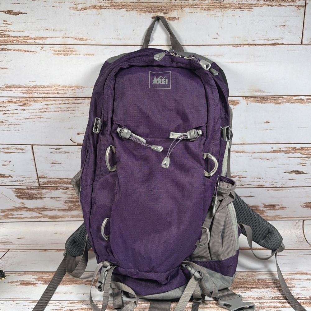 REI Lookout 40L Backpack Womens Hiking Day Pack Purple Internal Frame